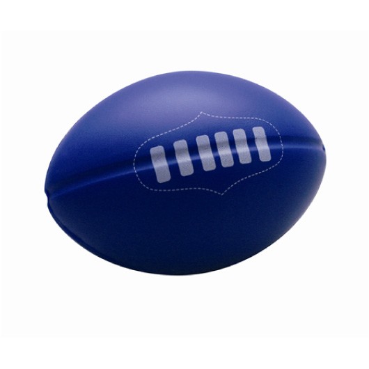 Stress footy balls blue